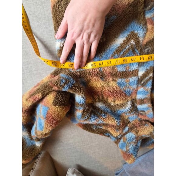 Lucky Brand women's sherpa button down jacket size medium - Picture 5 of 10